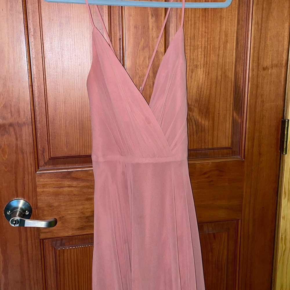 Sedona pink brides maid wedding gown!🌸🎀